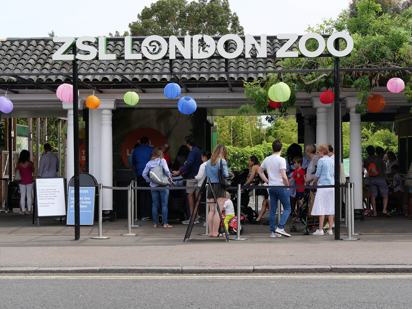 Visite du Zoo de Londres