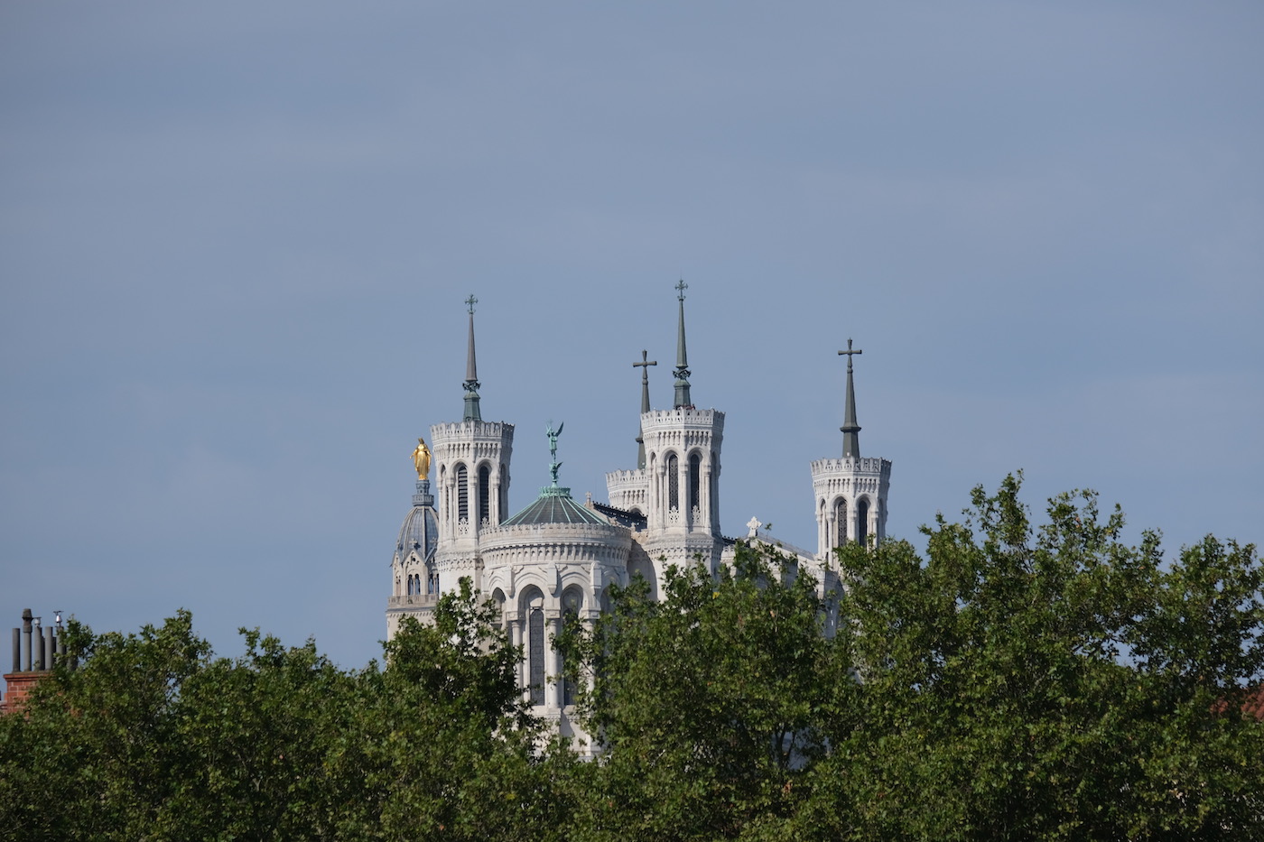 Photo de Fourvière avec objectif Fujinon 50-230 mm