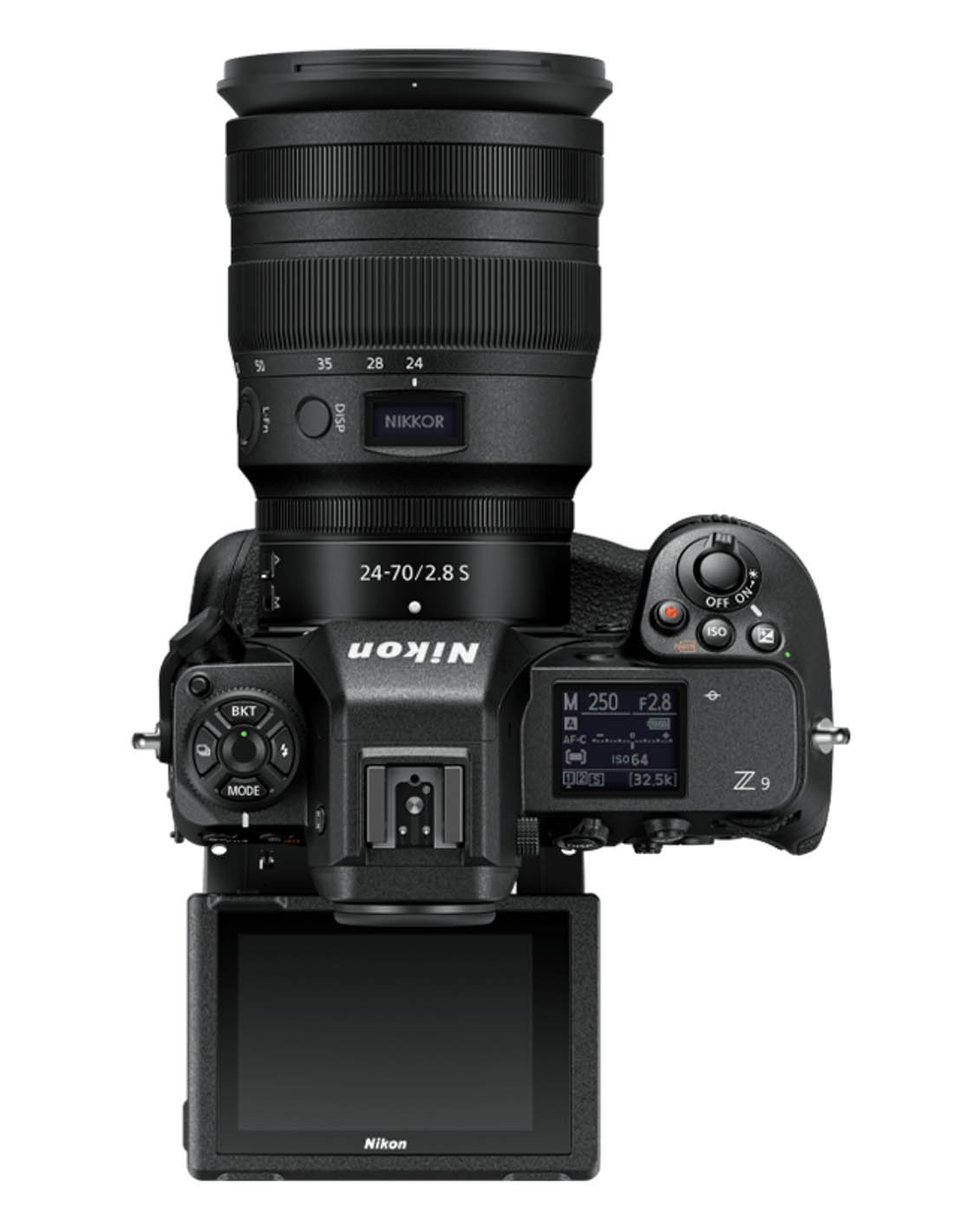 Nikon Z9 écran orientable