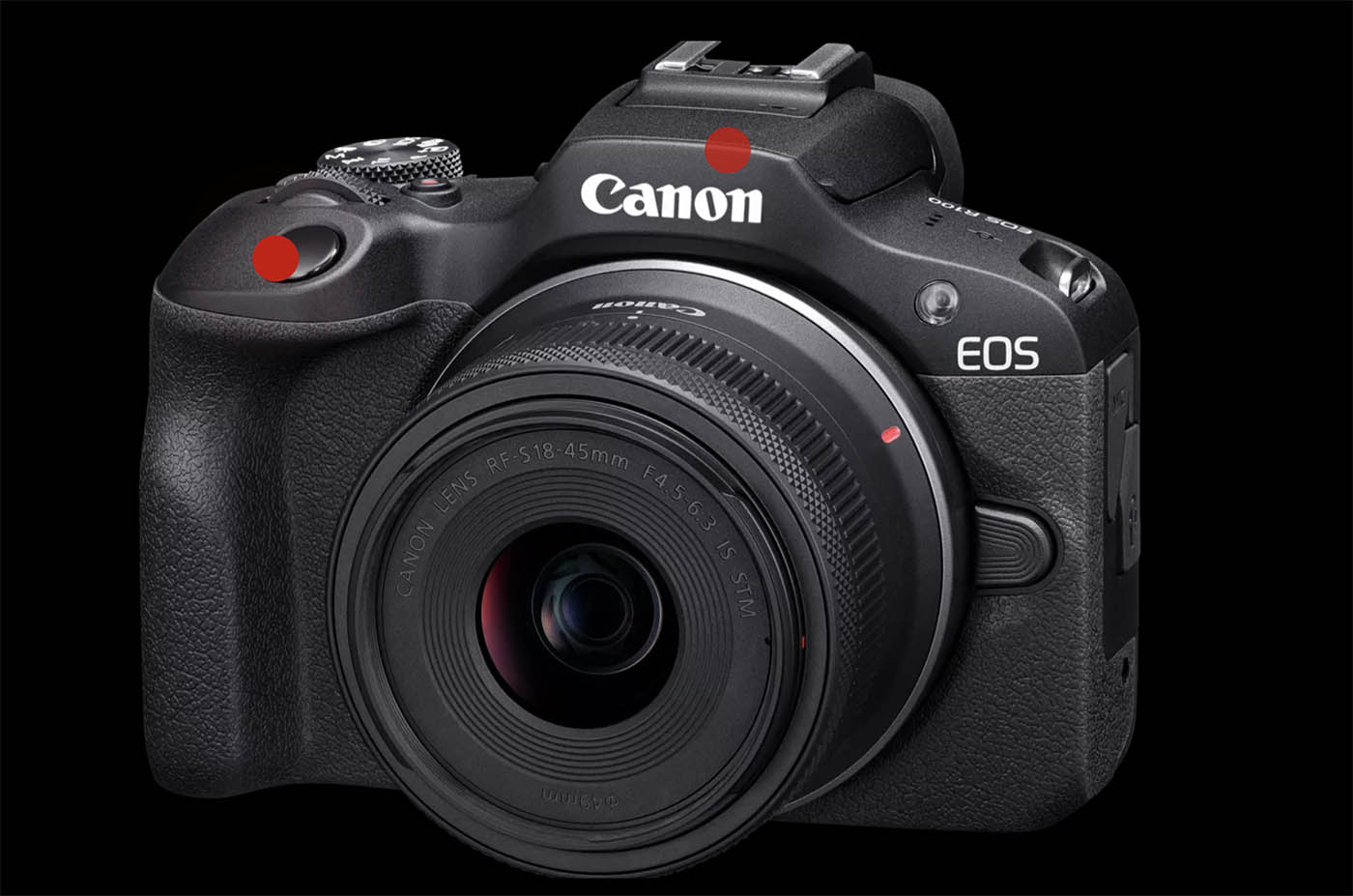 Canon EOS R100 flash intégré